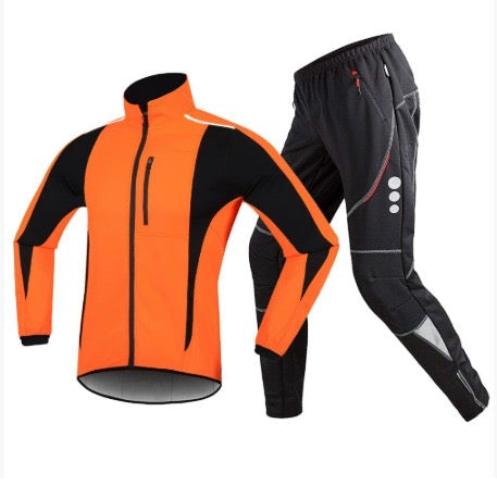 Winter-Set Windbreaker | Jacke + warme Hose