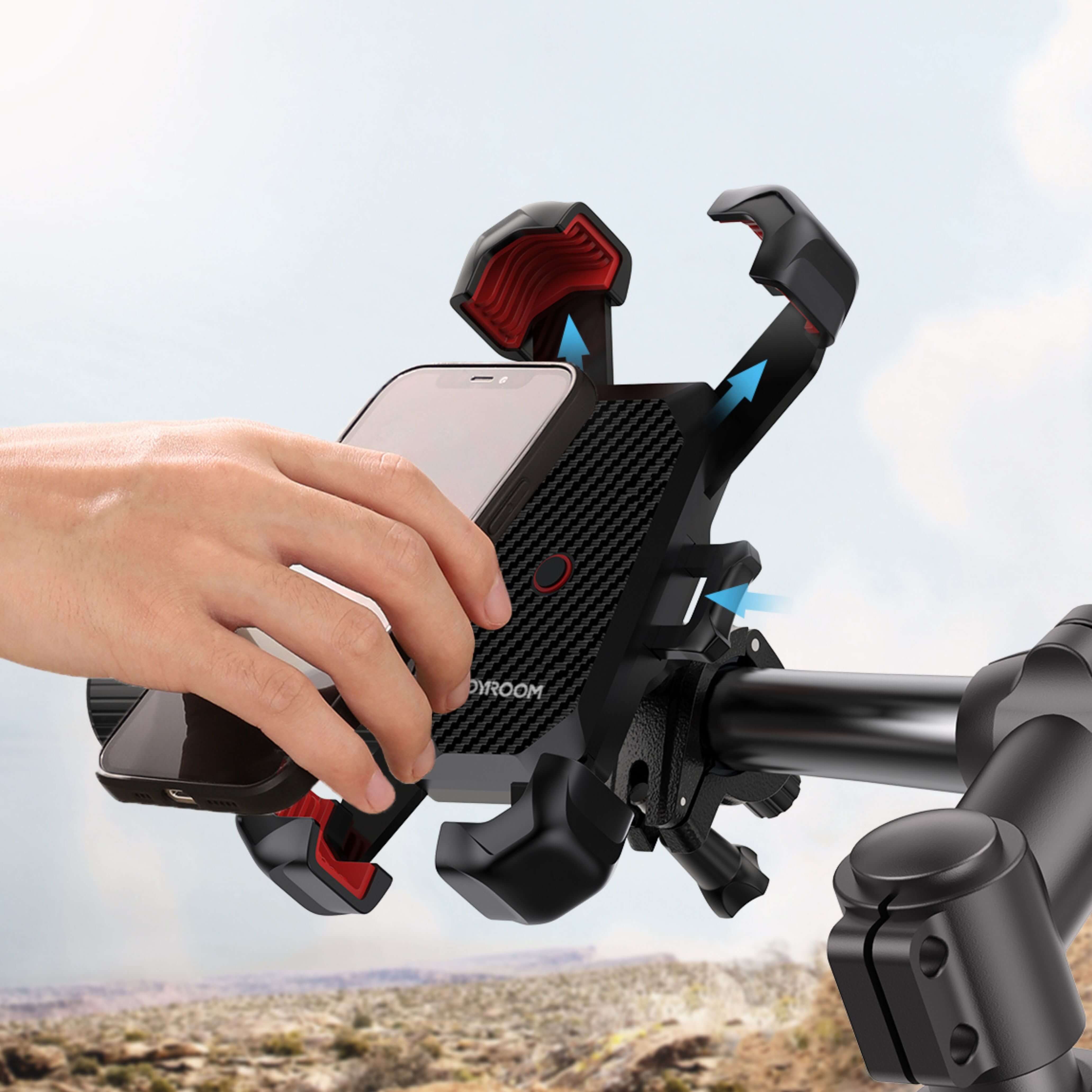 360° Smartphone-Halterung für SmartBike | Kompatibel mit allen Smartphones