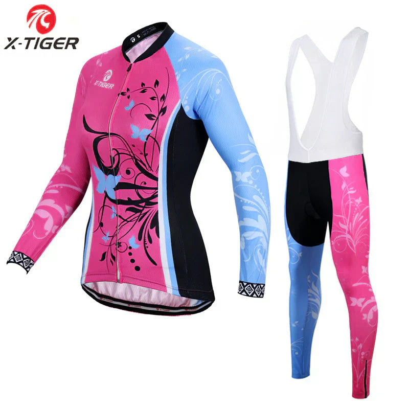 X-Tiger | Damen-Langarm-Cycling-Set