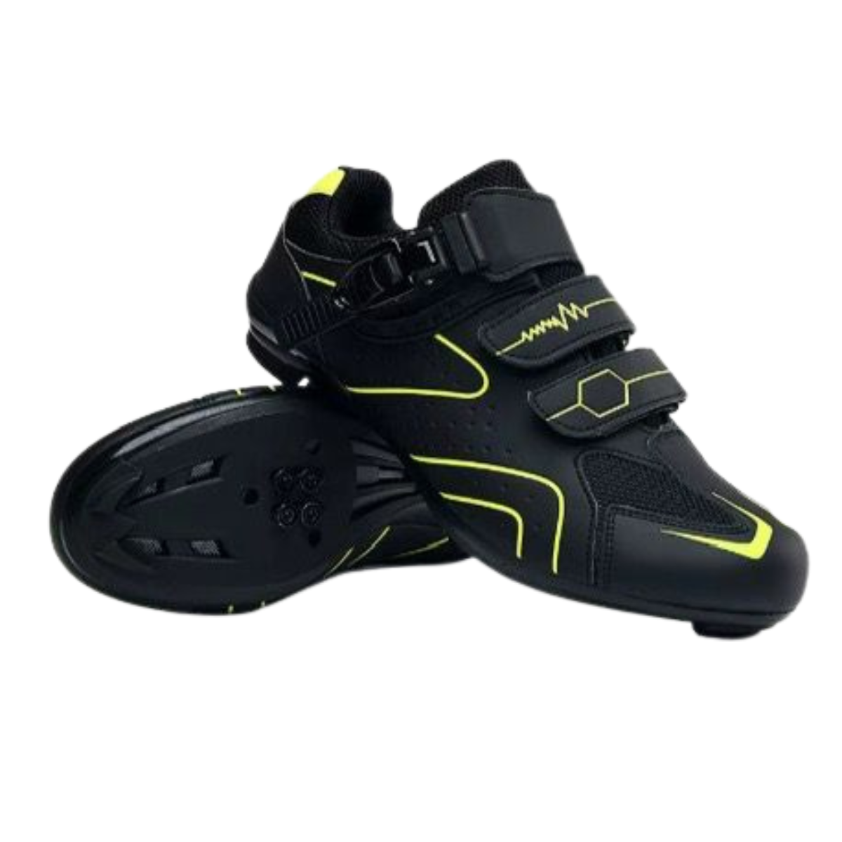 Unisex-Radschuhe mit Schnalle und Schnürverschluss