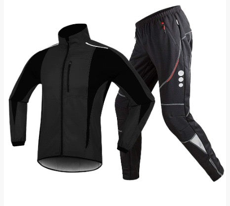 Winter-Set Windbreaker | Jacke + warme Hose
