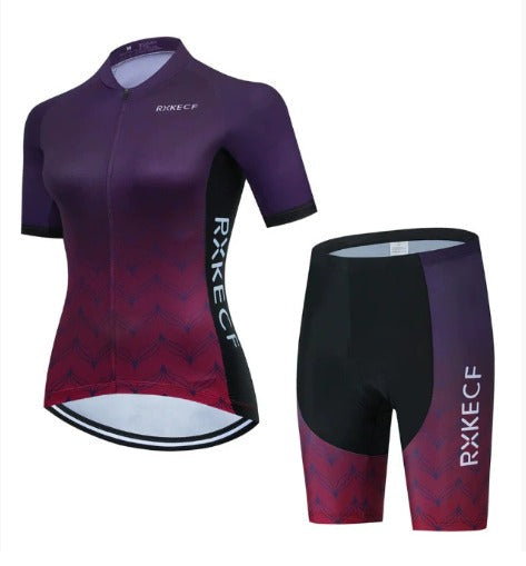 BORA Ensemble Fahrradsport Damen Trikot & Radhose atmungsaktiv
