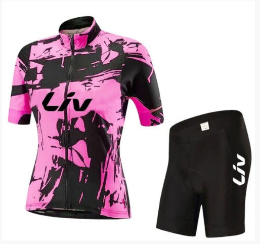 BORA Fahrrad-Set | Kurzes Fahrradtrikot + Fahrrad-Shorts