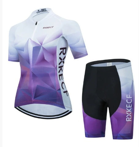 BORA Ensemble Fahrradsport Damen Trikot & Radhose atmungsaktiv