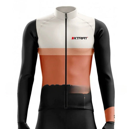 XTRIAT Fahrradtrikot Winter Herren | Fleece, Warm & Kälteresistent