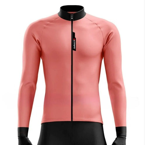 XTRIAT Fahrradtrikot Winter Herren | Fleece, Warm & Kälteresistent