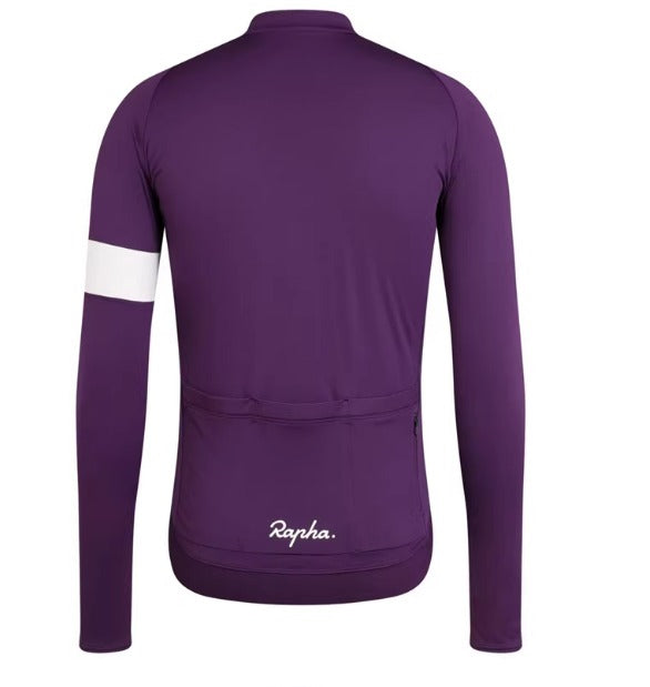 Rapha Unisex Trikot | Langarm Fleece Radfahren