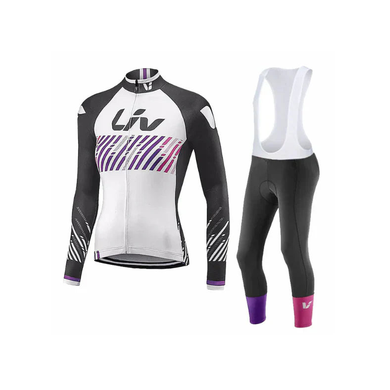 LIV V2 | Winter-Cycling-Set PRO für Damen mit Latzhosen