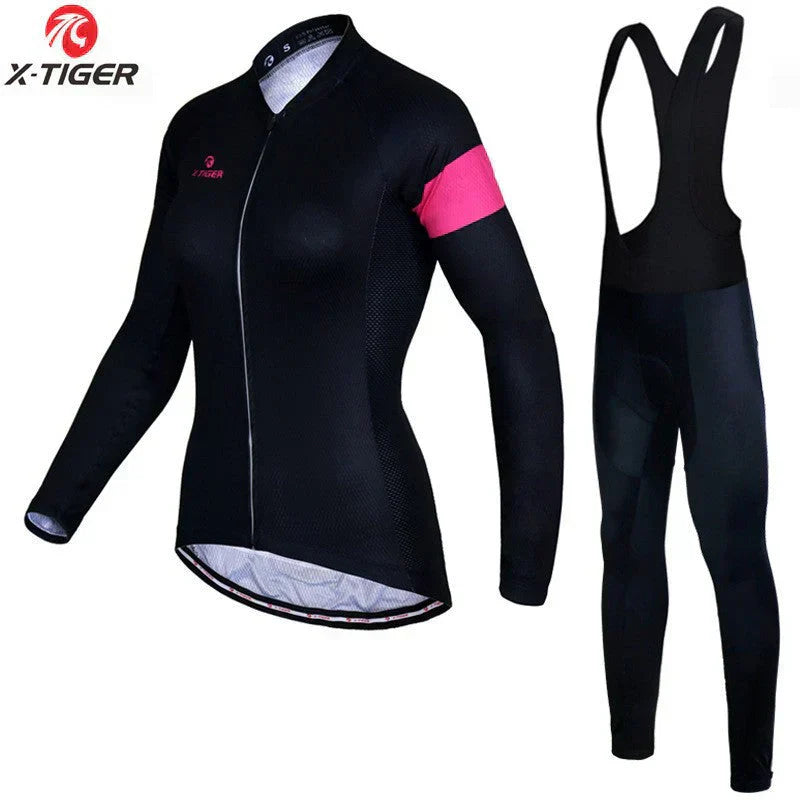 X-Tiger | Damen-Langarm-Cycling-Set