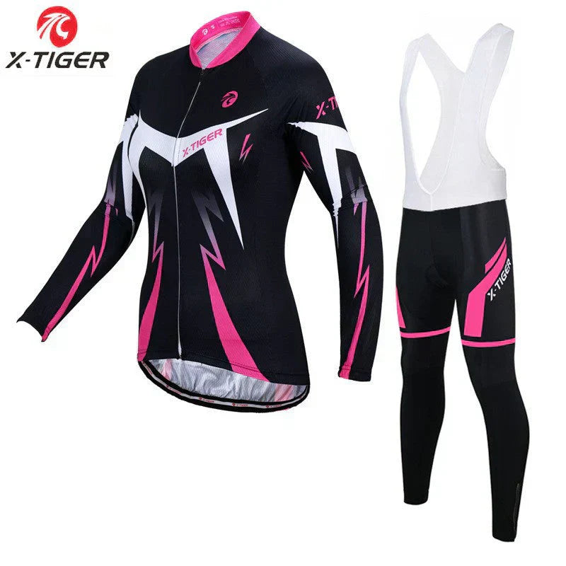 X-Tiger | Damen-Langarm-Cycling-Set