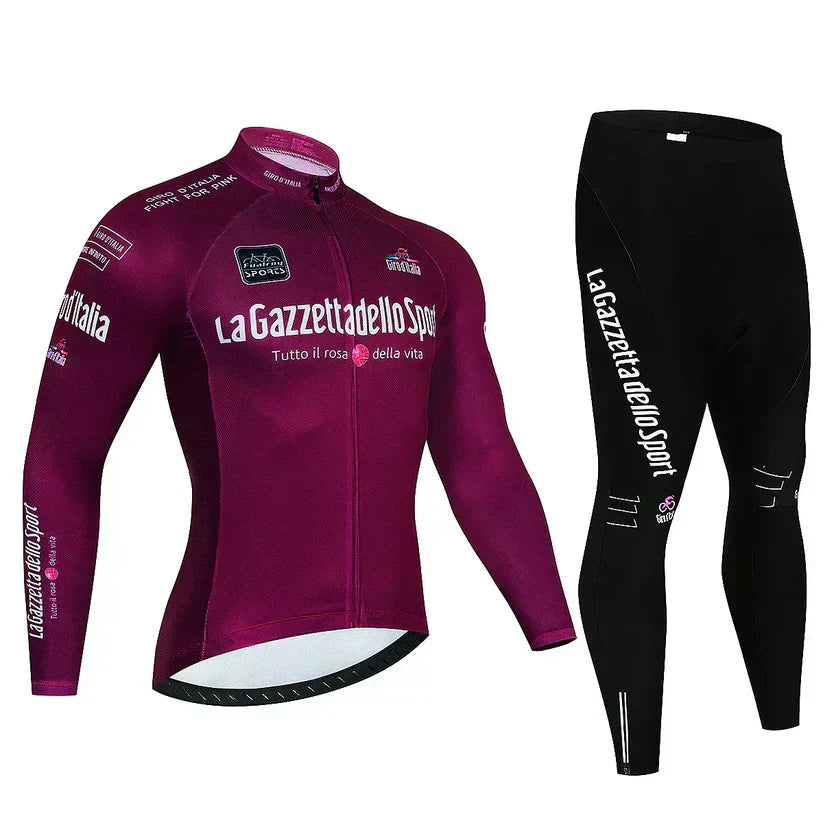 Giro d'Italia | Professionelles Langarm-Radsporttrikot