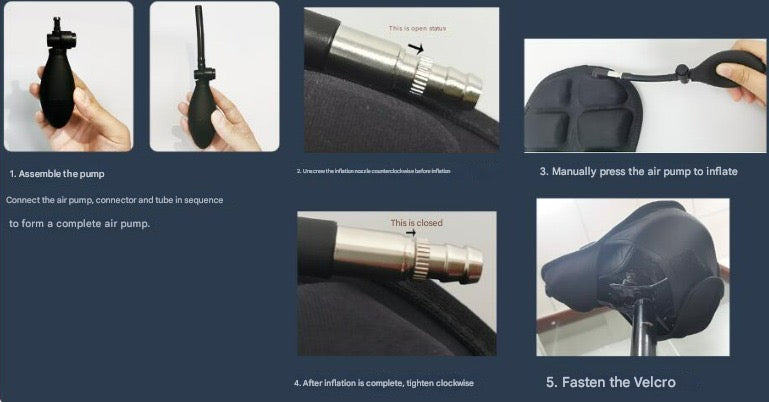 ErgoRide | Fahrradsitzkissen für Komfort