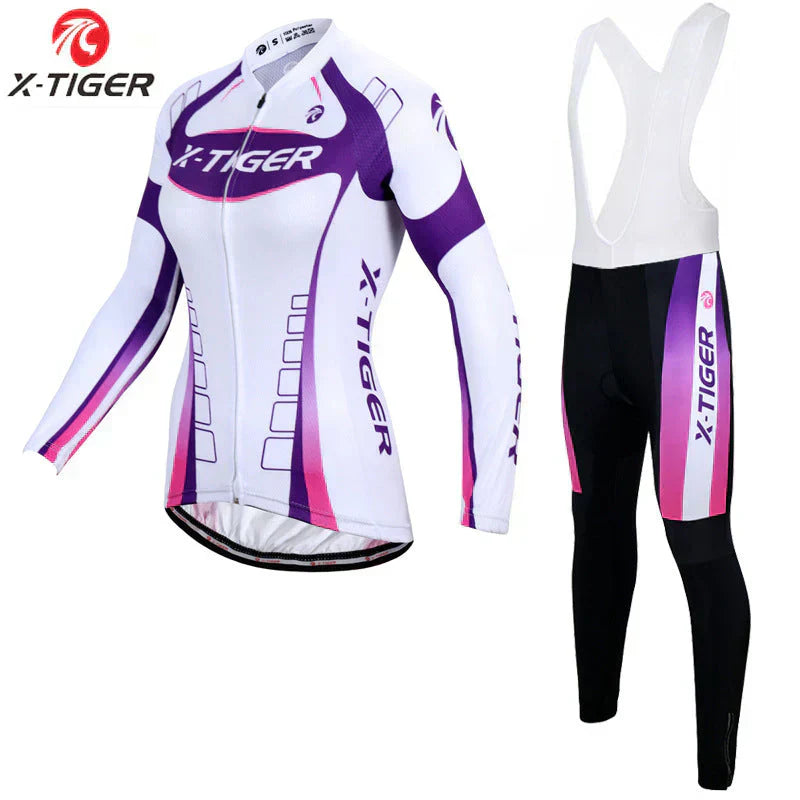 X-Tiger | Damen-Langarm-Cycling-Set