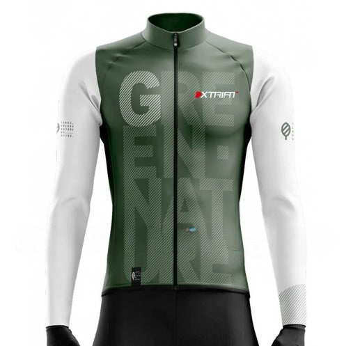 XTRIAT Fahrradtrikot Winter Herren | Fleece, Warm & Kälteresistent