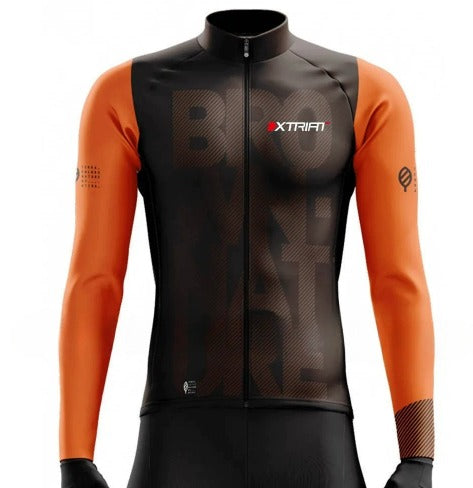 XTRIAT Fahrradtrikot Winter Herren | Fleece, Warm & Kälteresistent