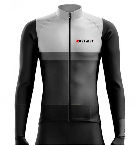 XTRIAT Fahrradtrikot Winter Herren | Fleece, Warm & Kälteresistent