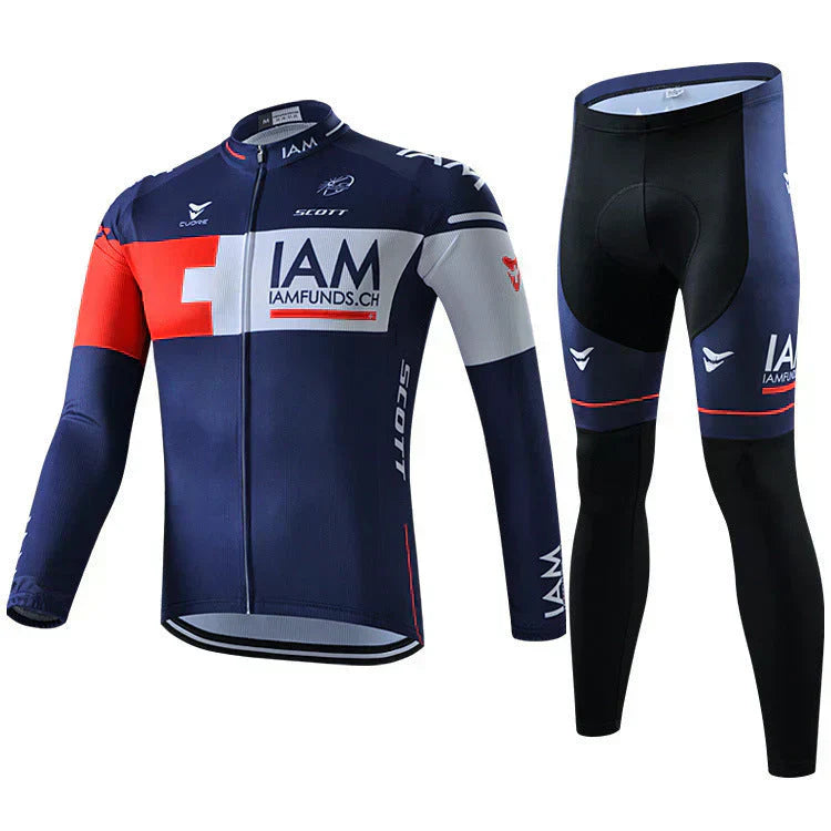 Professionelles Langarm-Radtrikot