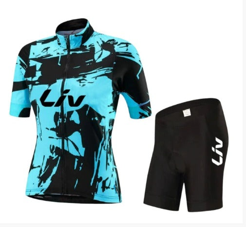 BORA Fahrrad-Set | Kurzes Fahrradtrikot + Fahrrad-Shorts